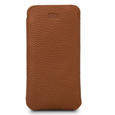 Θήκη Sena Δερμάτινη ΠΟΥΓΚΙ για Apple iPhone XS MAX Ultraslim Sleeve TAN - KAΦΕ - SFD39306NPUS-50R